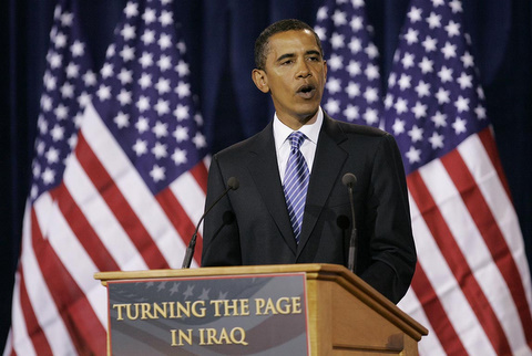 Obama turning the page in Iraq