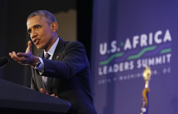 Obama Africa Leaders Summit 2014